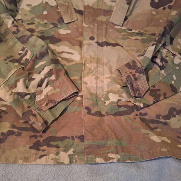 Medium Long - US Army OCP Combat Uniform Jacket Camo w/ Name Tag - Picture 2 of 11